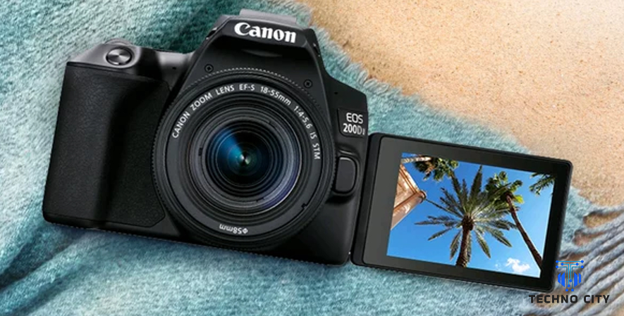 Spesifikasi Beberapa Kamera Canon Terbaik Tipe DSLR Untuk Pemula_Canon EOS 200D Kit (EF-S- 18-55 mm IS STM)