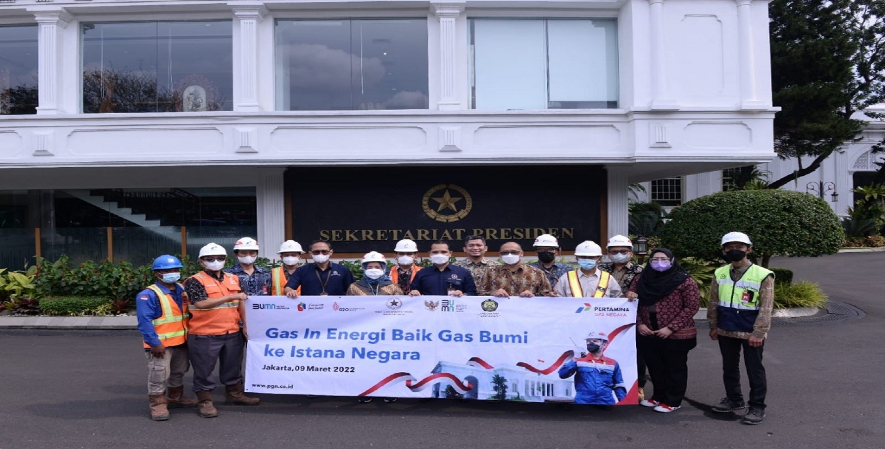 Pemanfaatan Energi Bersih di Istana Negara Menggunakan Gas Bumi Subholding Gas Pertamina_Kini Pakai Gas Bumi, Pemanfaatan Energi Bersih di Istana Patut Dicontoh