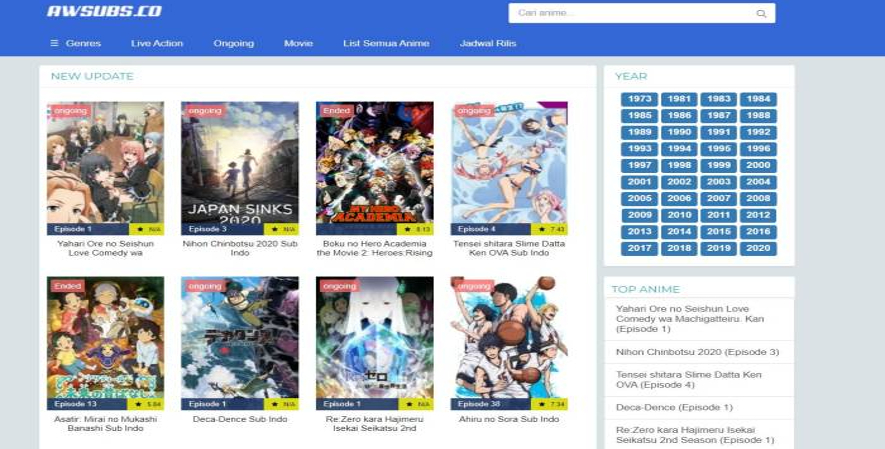 Situs Nonton Anime Gratis Lengkap Berikut_Situs Nonton Anime Gratis Animeindo