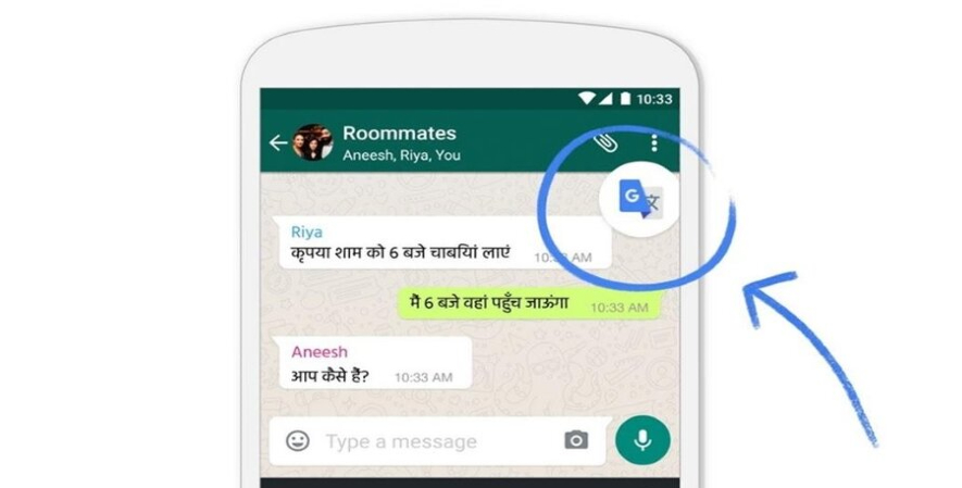 Cara Menggunakan Google Translate di Whatsapp Versi Android_Hanya Satu Kali Klik, Pesan Sudah Diterjemahkan