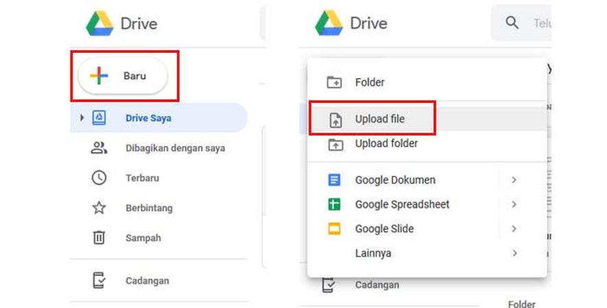 Cara Menggunakan Google Drive Untuk Penyimpanan Lebih Aman_Cara Untuk Upload Serta Membuat File Dalam Gdrive