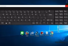 cara mengaktifkan On-Screen Keyboard